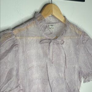 River Island sheer top